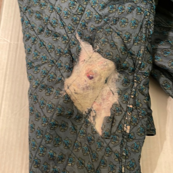 ❌SOLD❌New Patchwork silk reversible women's jacket coat size 2XL - Picture 17 of 17